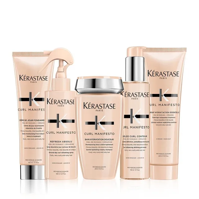 Kérastase Curl Manifesto hair care set for curly hair